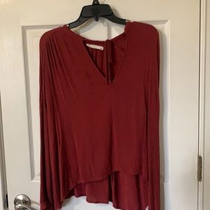 Long sleeve blouse